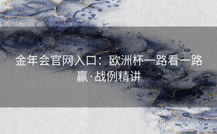 金年会官网入口：欧洲杯一路看一路赢·战例精讲