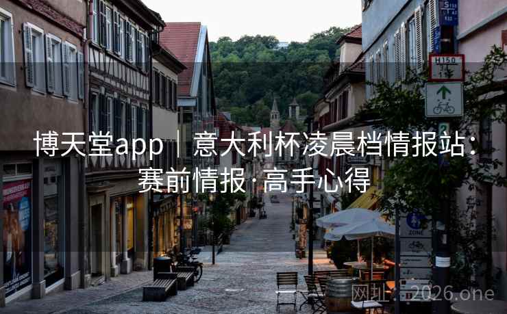 博天堂app｜意大利杯凌晨档情报站：赛前情报·高手心得